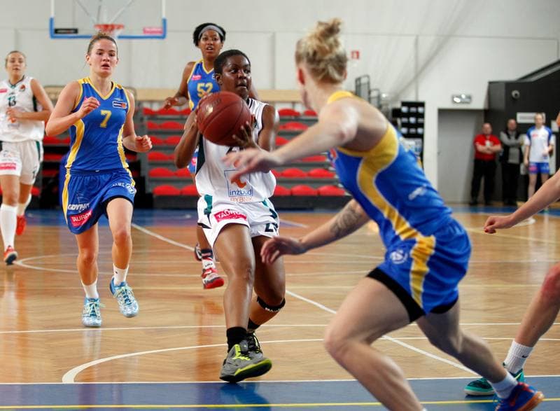Basketball. Tauron Basket Liga Kobiet. Glucose Row Rybnik - Basket Gdynia. 16.10.2014