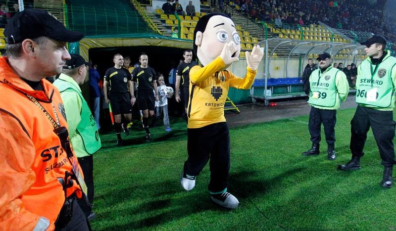 Football. I Liga. GKS Katowice - GKS Tychy. 08.11.2014