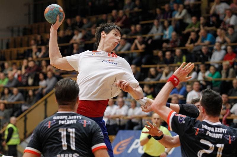 Handball. PGNiG Superliga. Gornik Zabrze - Azoty Pulawy. 13.12.2014
