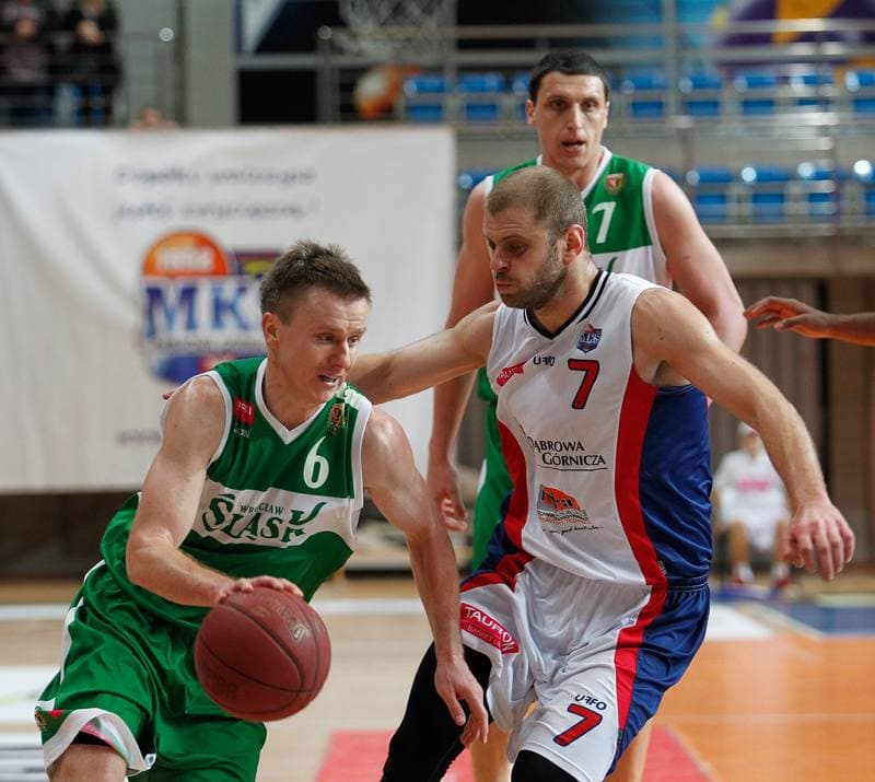Basketball. Tauron Basket Liga. MKS Dabrowa Gornicza - Slask Wroclaw. 20.12.2014