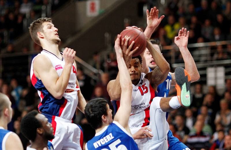 Basketball. Tauron Basket Liga. MKS Dabrowa Gornicza - Jezioro Tarnobrzeg. 07.02.2015