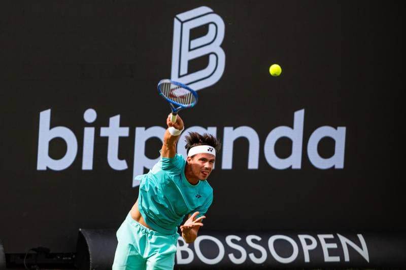 Tennis. BOSS OPEN. Yannik Hanfmann - Aleksandar Kovacevic. 09.06.2026