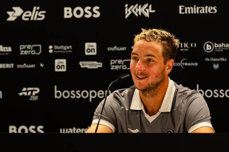 Tennis. BOSS OPEN. Yannik Hanfmann - Aleksandar Kovacevic. 09.06.2026