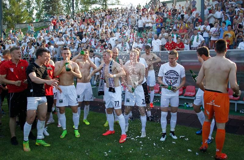 Football. II Liga. Zaglebie Sosnowiec - Puszcza Niepolomice. 07.06.2015