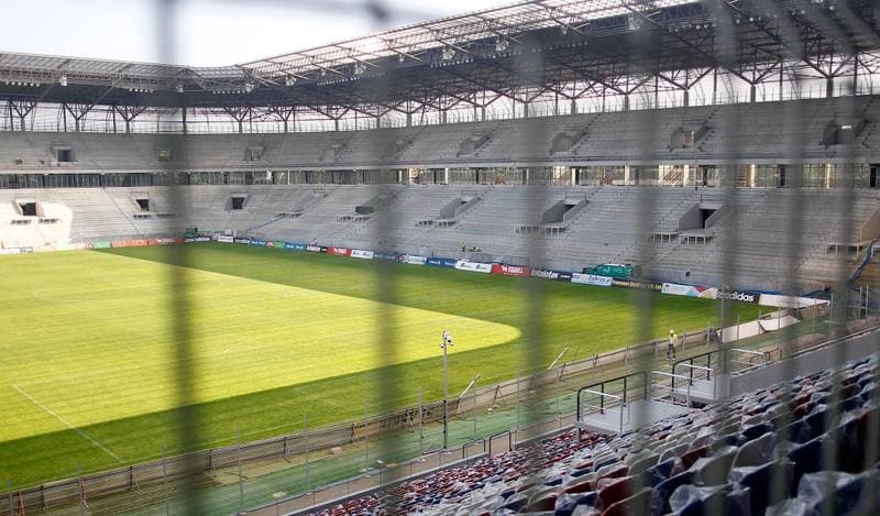Football. Gornik Zabrze. Press Conference. 12.09.2014