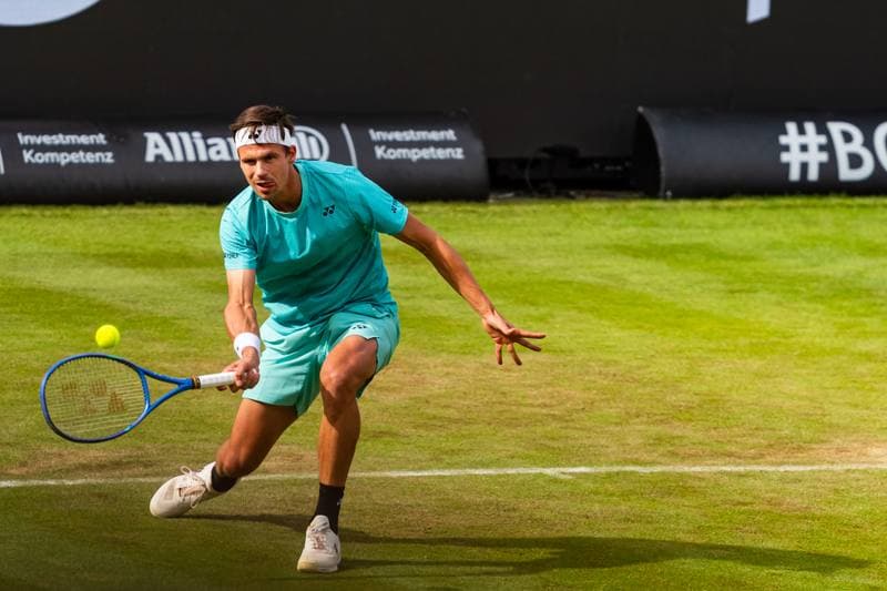 Tennis. BOSS OPEN. Yannik Hanfmann - Aleksandar Kovacevic. 09.06.2026