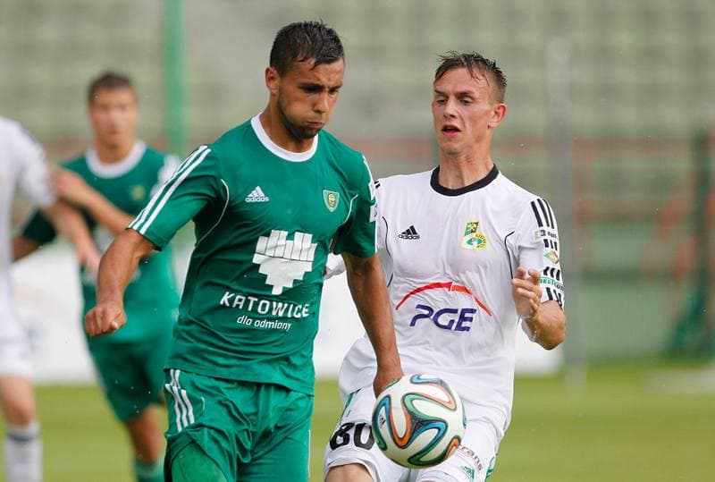 Football. Friendly Match. GKS Belchatow - GKS Katowice. 21.02.2015
