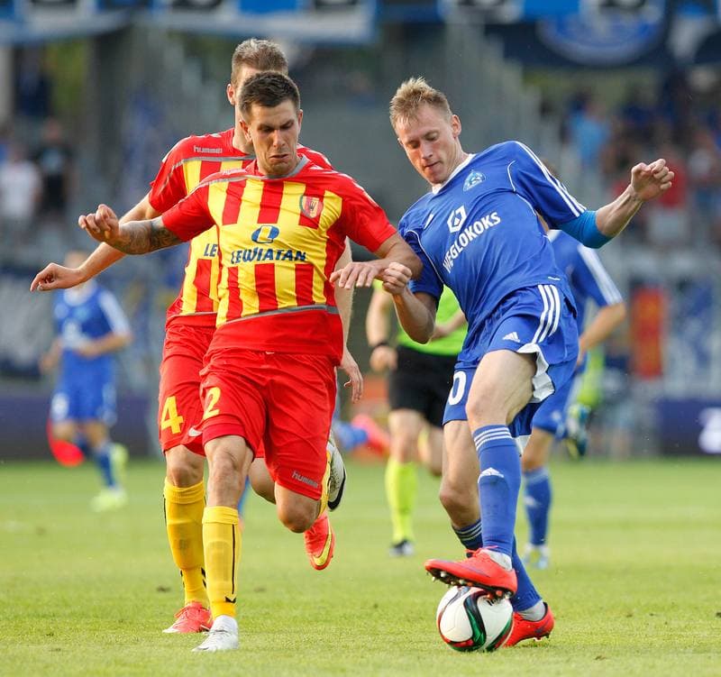 Football. PKO BP Ekstraklasa. Korona Kielce - Ruch Chorzow. 03.08.2015