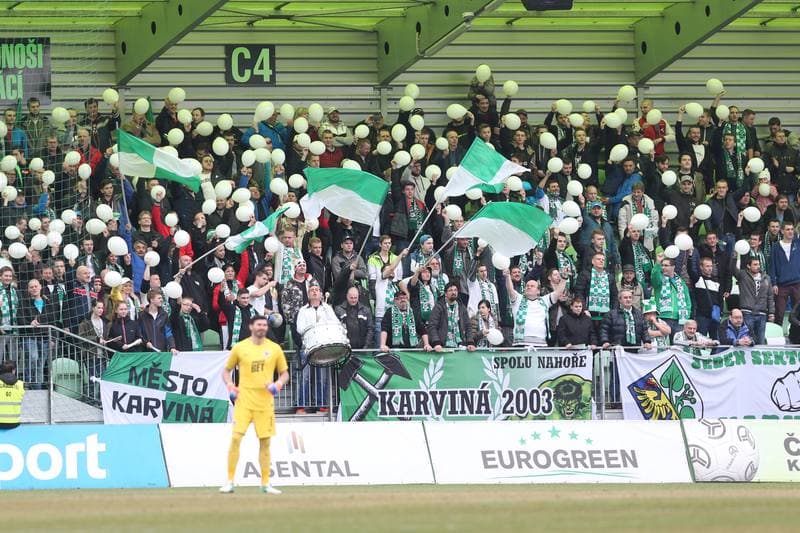 Football. HET Liga. MFK Karvina - AC Sparta Prague. 10.03.2018
