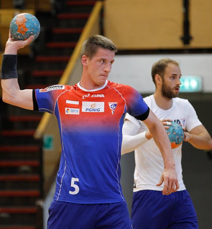 Handball. Sparing. Gornik Zabrze - Zaglebie Lubin. 06.08.2015