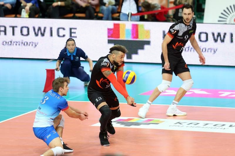Volleyball. PlusLiga. GKS Katowice - Jastrzebski Wegiel. 25.03.2018