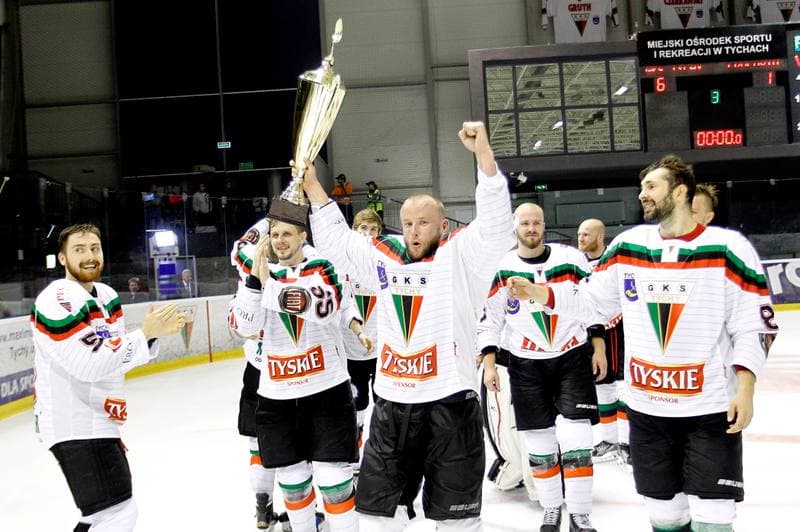 Ice Hockey. Polish Supercup. GKS Tychy - Cracovia Krakow. 04.09.2015