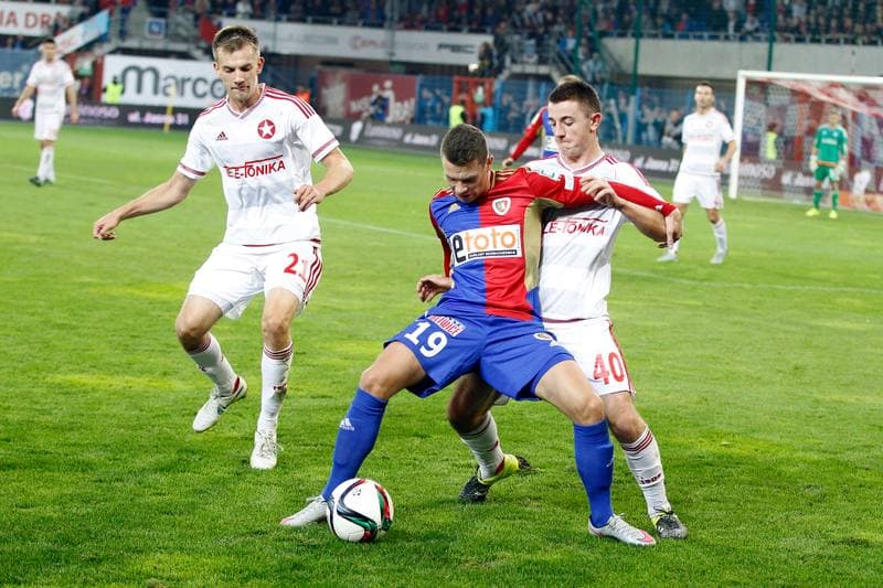 Football. PKO BP Ekstraklasa. Piast Gliwice - Wisla Krakow. 03.10.2015