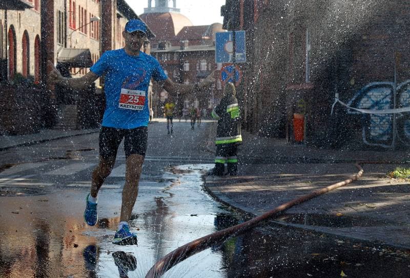 Running. Silesia Marathon. 04.10.2015