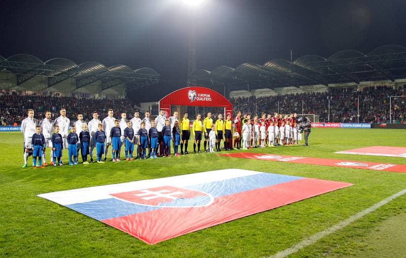 Football. UEFA Euro 2016 Qualifiers. Slovakia - Belarus. 09.10.2015