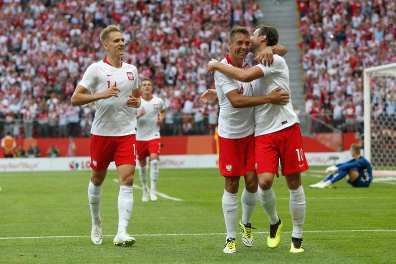 Football. International Friendly. Poland - Lithuania. 12.06.2018