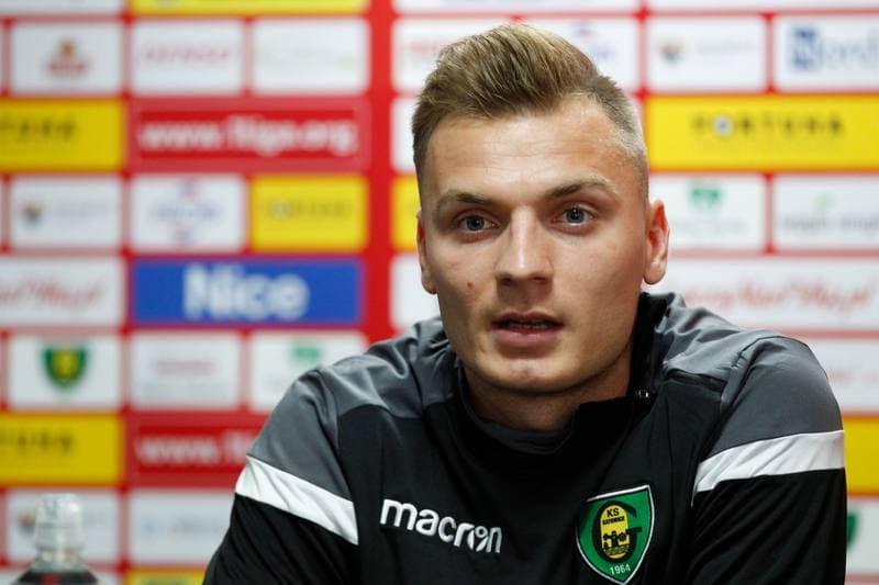 Football. GKS Katowice. Press Conference. 21.06.2018