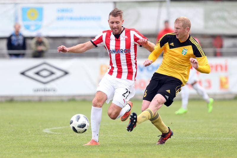 Football. Friendly Match. MFK Karvina - Cracovia Krakow. 23.06.2018