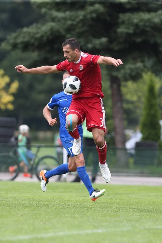 Football. Sparing. Podbeskidzie Bielsko-Biala - Piast Gliwice. 07.07.2018