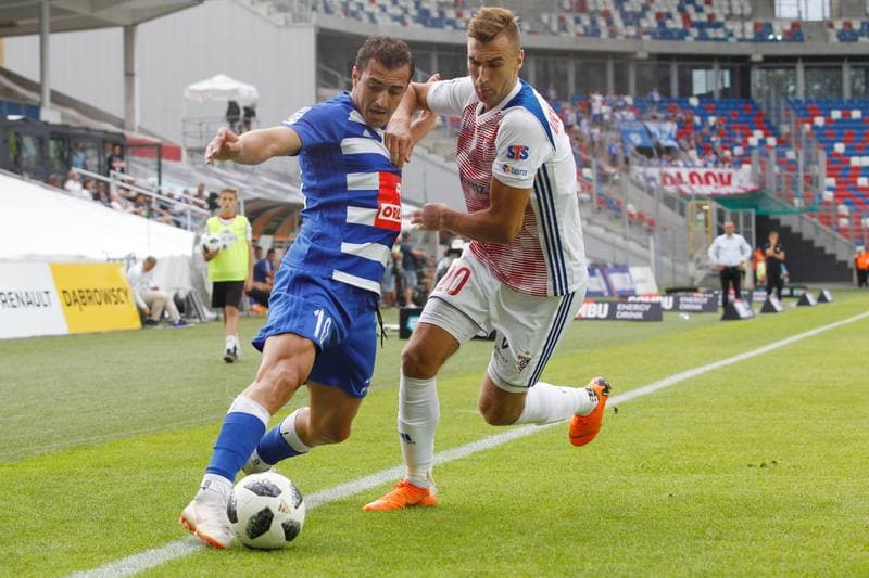 Football. Lotto Ekstraklasa. Gornik Zabrze - Wisla Plock. 29.07.2018