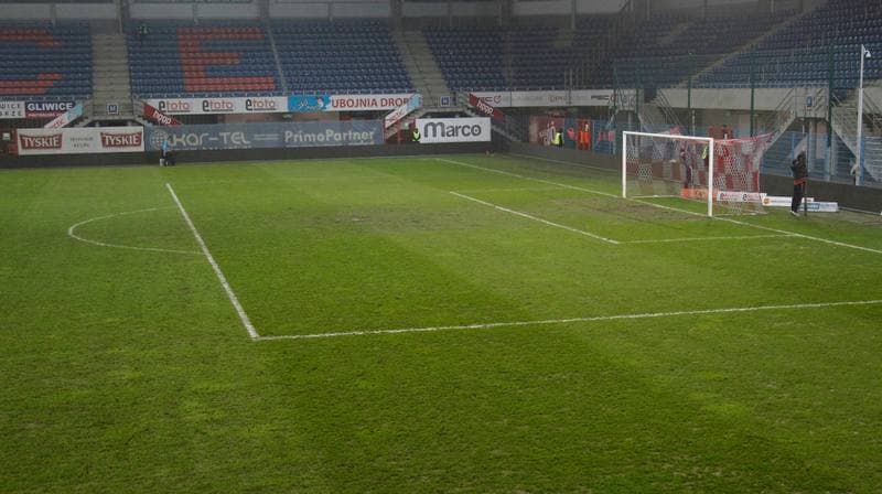 Football. PKO BP Ekstraklasa. Piast Gliwice - Slask Wroclaw. 08.03.2016