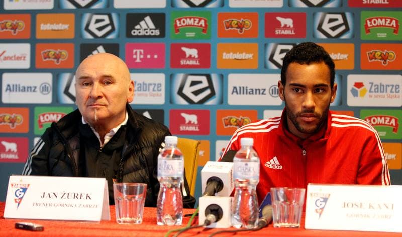Football. Gornik Zabrze. Press Conference. 10.03.2016