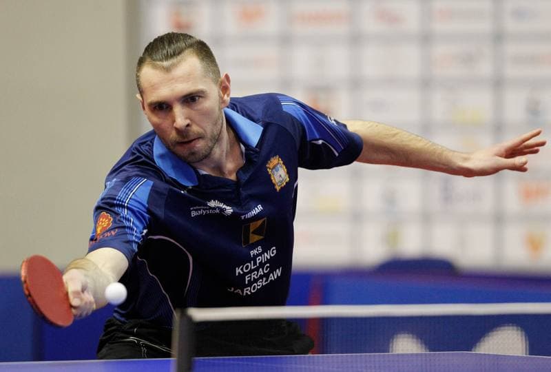 Table Tennis. Superliga. Polonia Bytom - PKS Kolping Frac Jaroslaw. 10.03.2016