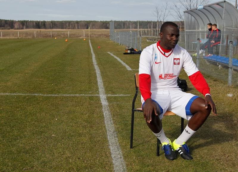 Football. III Liga. LZS Piotrowka - Szombierki Bytom. 19.03.2016