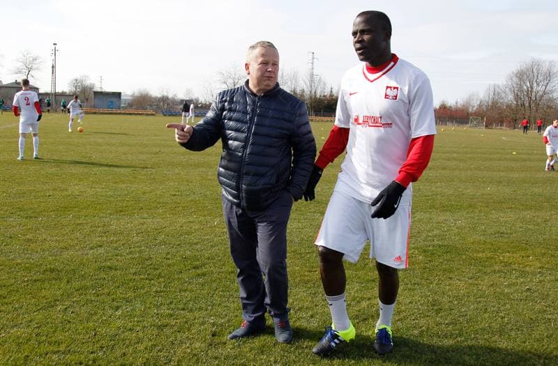 Football. III Liga. LZS Piotrowka - Szombierki Bytom. 19.03.2016