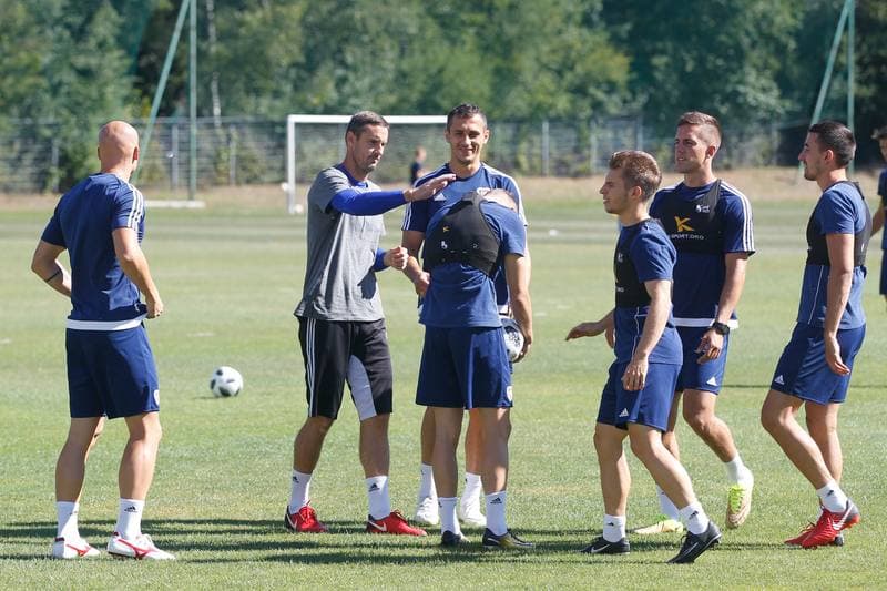 Football. Piast Gliwice. Training. 07.08.2018
