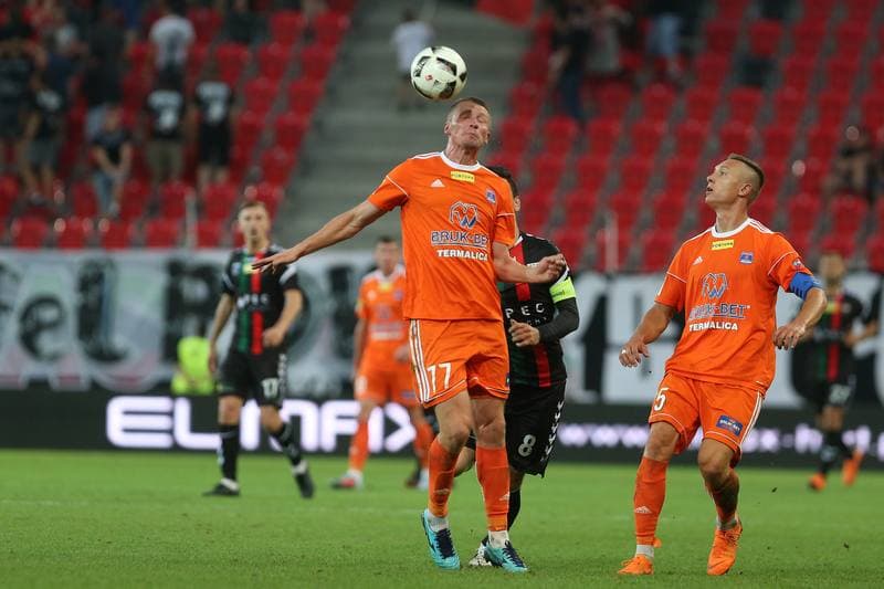 Football. Fortuna I Liga. GKS Tychy - Bruk-Bet Termalica Nieciecza. 11.08.2018