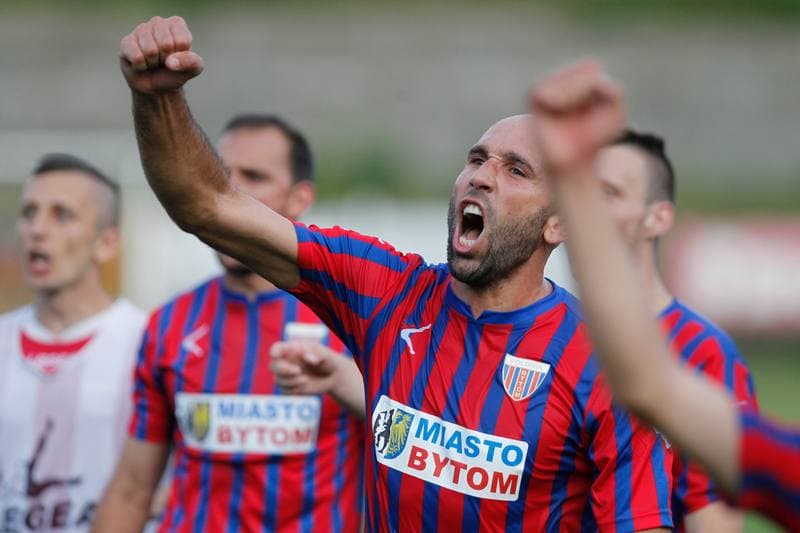 Football. Haiz IV Liga. Polonia Bytom - Zieloni Zarki. 15.08.2018