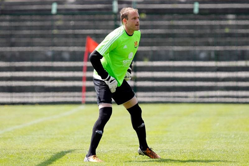 Football. III Liga. Grunwald Ruda Slaska - BKS Stal Bielsko-Biala. 07.05.2016