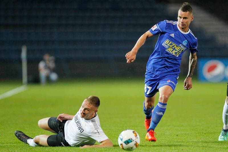 Football. II Liga. Ruch Chorzow - Gryf Wejherowo. 21.09.2018
