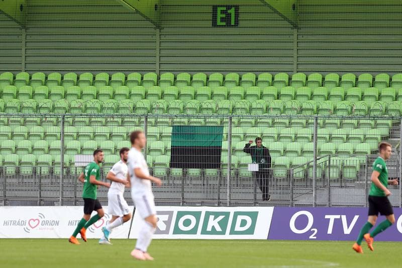 Football. Fortuna:Liga. MFK Karvina - 1 FK Pribram. 22.09.2018