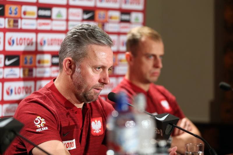 Football. Poland national team. Press Conference. 08.10.2018