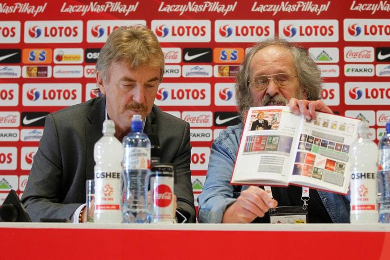 Football. Poland national team. Press Conference. 10.10.2018