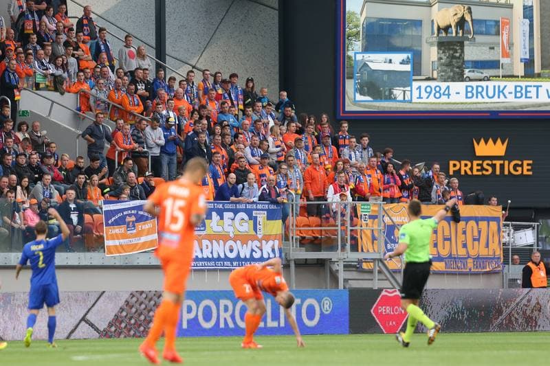 Football. Lotto Ekstraklasa. Bruk-Bet Termalica Nieciecza - Arka Gdynia. 18.07.2016