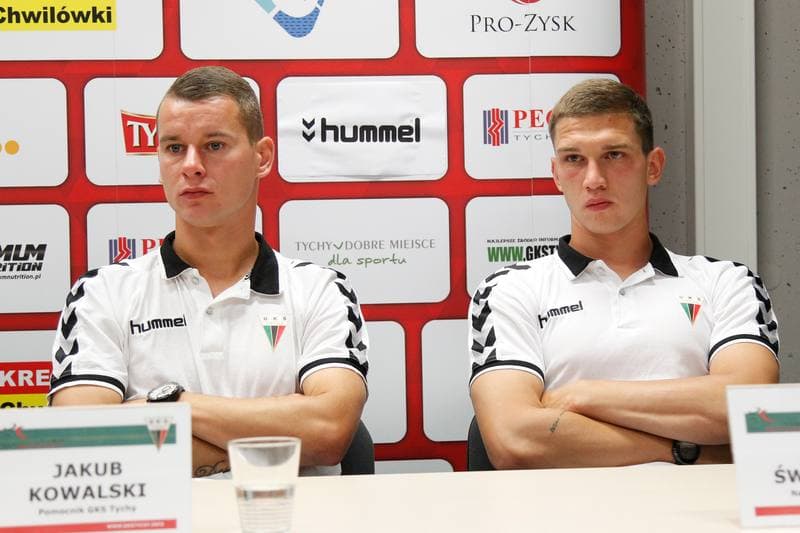 Football. GKS Tychy. Press Conference. 29.07.2016