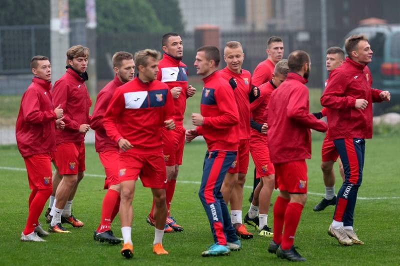 Football. APN Odra Wodzislaw Slaski. Training. 19.10.2018