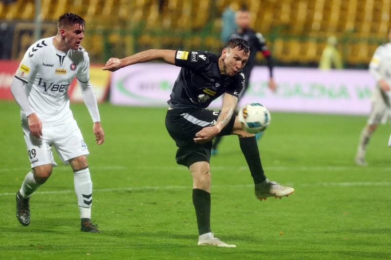 Football. Fortuna I Liga. GKS Katowice - Garbarnia Krakow. 23.10.2018