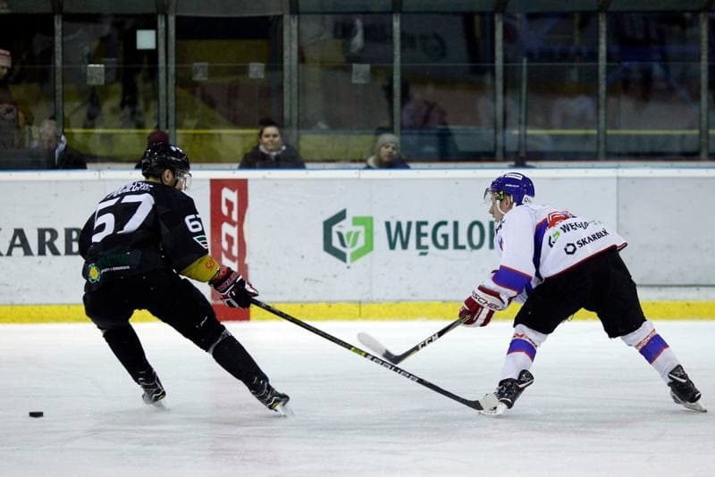 Ice Hockey. Polska Hokej Liga. Weglokoks Kraj Polonia Bytom - GKS Tychy. 26.10.2018