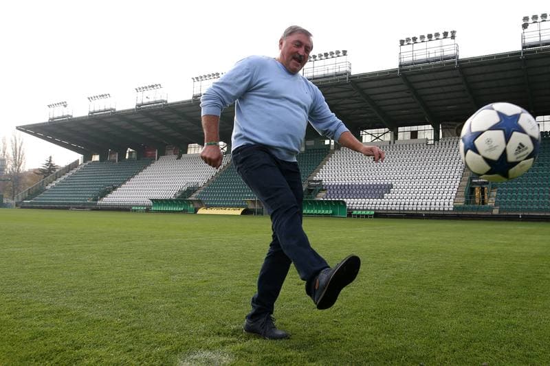 Football. Antonin Panenka. Photocall. 08.11.2018