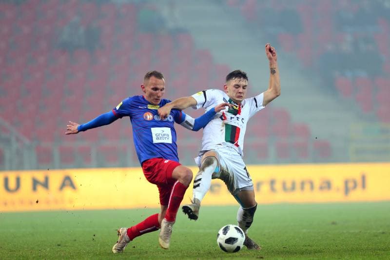Football. Fortuna I Liga. GKS Tychy - Odra Opole. 09.11.2018