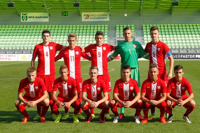 Football. Czech Republic U-16 - Poland U-16. 13.09.2016