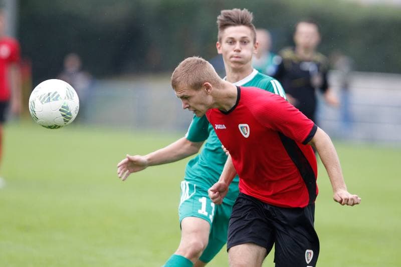 Football. Centralna Liga Juniorow. Piast Gliwice - Slask Wroclaw. 17.09.2016