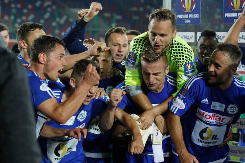 Football. Polish Cup. Gornik Zabrze - Wigry Suwalki. 20.09.2016