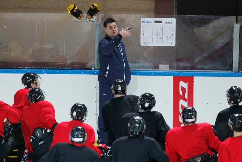 Ice Hockey. KH GKS Katowice. Training. 22.09.2016