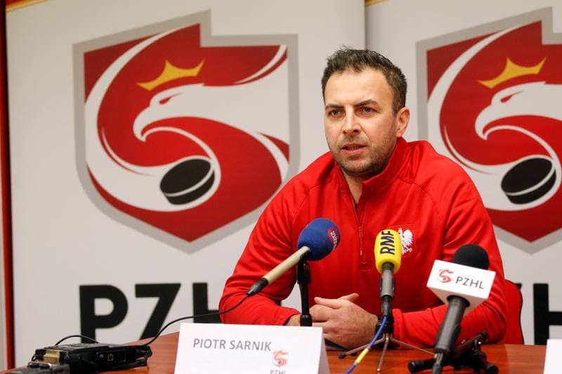 Ice Hockey. Poland U20. Press Conference. 06.12.2018