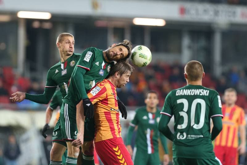 Football. Lotto Ekstraklasa. Korona Kielce - Slask Wroclaw. 17.10.2016